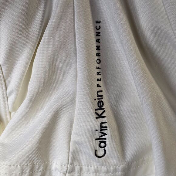 Calvin Klein Performance Jacket Women's XS‎ Ivory Quick Dry Fitness Jacket - Picture 10 of 11